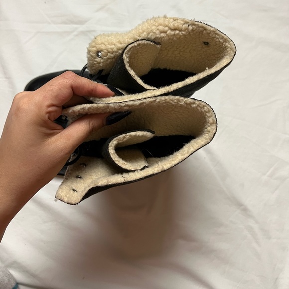 Steve Madden Leather Ankle Boots - Picture 6 of 9